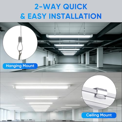 T8 LED Shop Ligh Linkable Garage Lighting