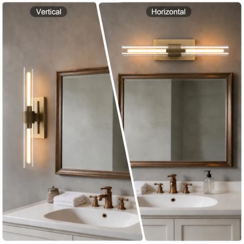 Hardwired Solid Brass Wall Sconce (Antique Bronze / 1 Pack)