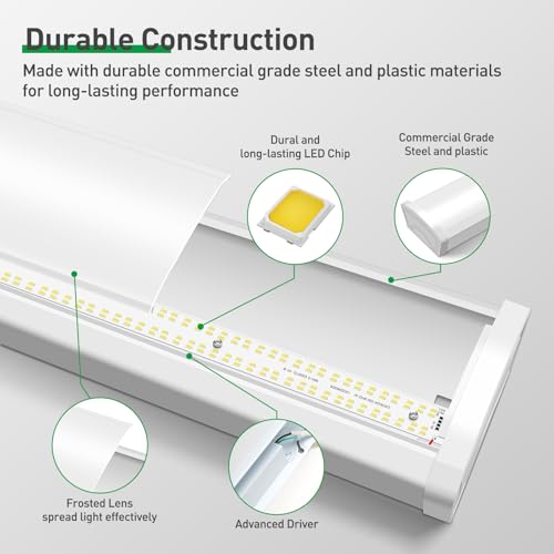 SL240WT 5CCT LED Shop Lights for Workshop 4FT