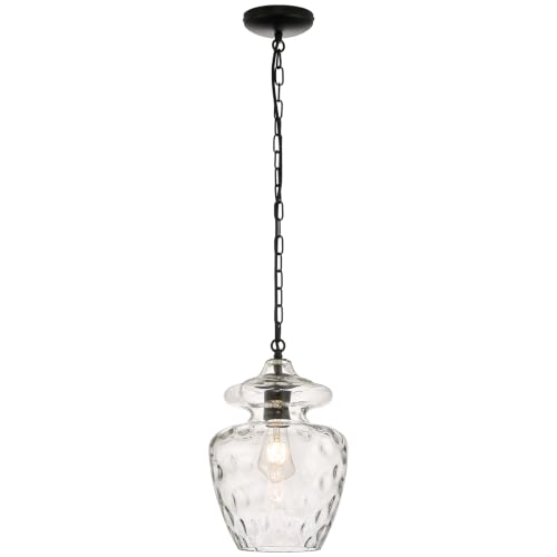 Pendant Light for Kitchen Island Modern Glass Hanging Light Fixture
