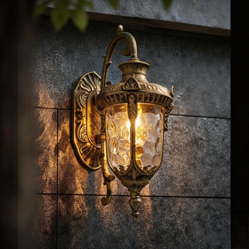 Rustic Wall Sconce Lighting (H16.1''x W9.4'')