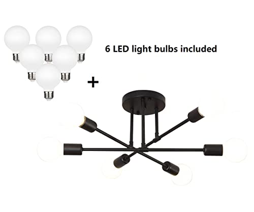 Modern Sputnik Chandelier