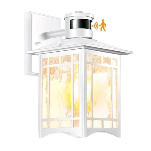 Motion Sensor Outdoor Lights Dusk to Dawn Lighting Waterproof Exterior Light Fixture 100% Anti