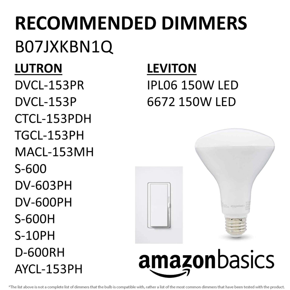 BR30 LED Light Bulb (Daylight / 16 Count (Pack of 1) / 65W Equivalent)