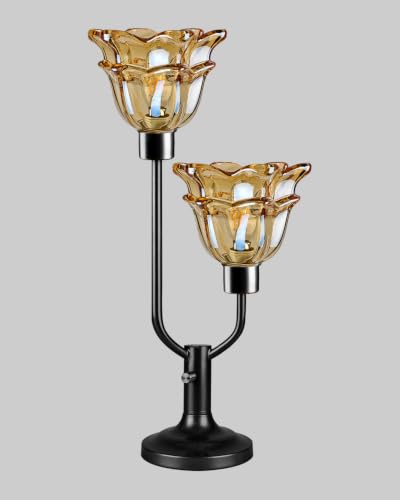 Mid Century Modern Table Lamp for Bedroom Dimmable Vintage Lamp