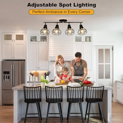 4 Light Track Lighting Farmhouse (4-Light)