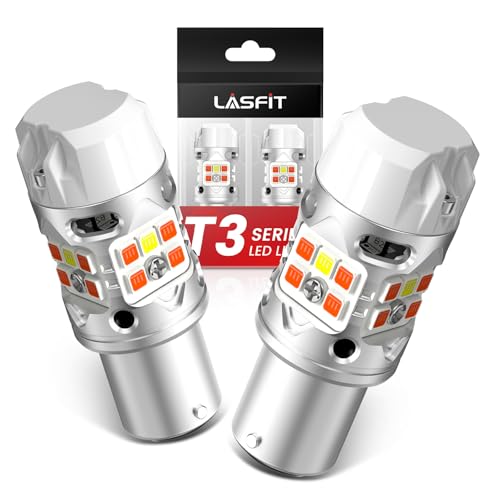 T3 1157 Switchback LED Bulbs with Built (Amber/White / 1157)