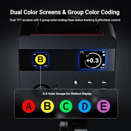Q6 600Ws 2.4G TTL Outdoor Studio Flash with App Control 1
