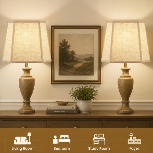 Rectangle Lamp Shades Set of 2 (Beige)