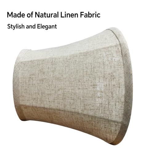 Royal Beige Linen Lamp Shade Set of 2 (Beige)