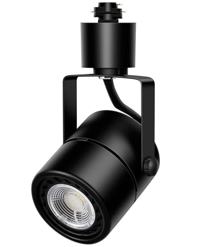 Track Lighting Heads 10W 4000K Cool White Dimmable Bright LED Track Lights Fixtures for Accent Retail Kitchen Artwork