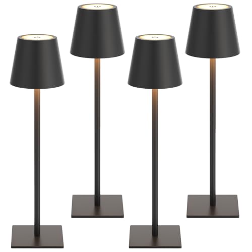 Rechargeable Table Lamps Cordless Set of 2