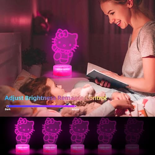 Cat Night Light (Pink)