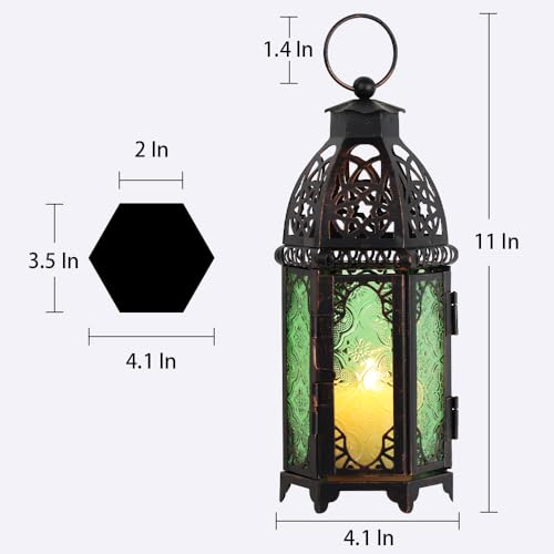 Christmas Decorations for Home (Medium / Green - 11''h)