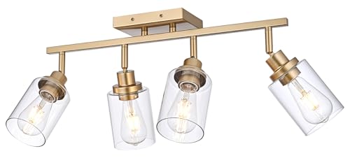 4 Light Gold Track Lighting Kits (Gold / 4-Light)