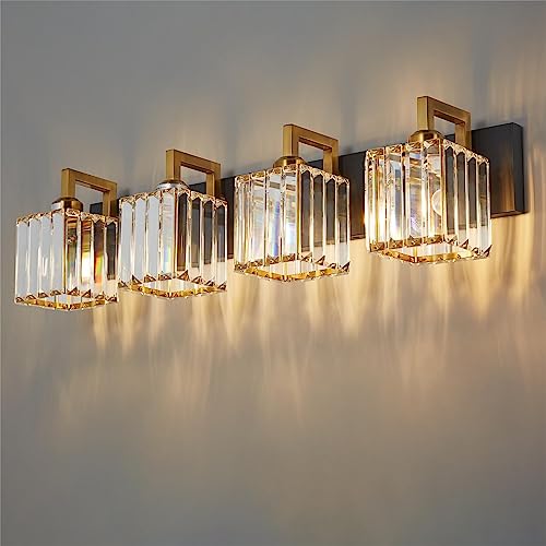 Modern Crystal Bathroom Vanity Light