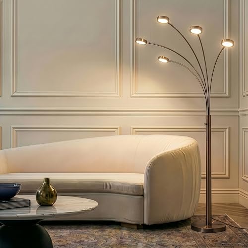 Orion Arc Floor Lamp for Living Room (Oil-Rubbed Bronze)
