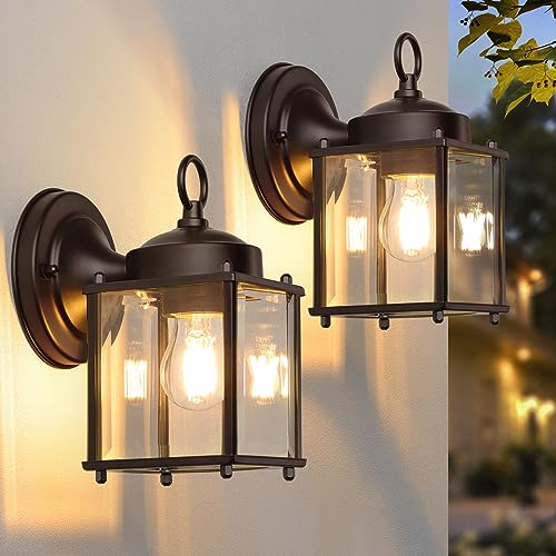 Outdoor Wall Lantern (Dark Chocolate / 8.27 inch)