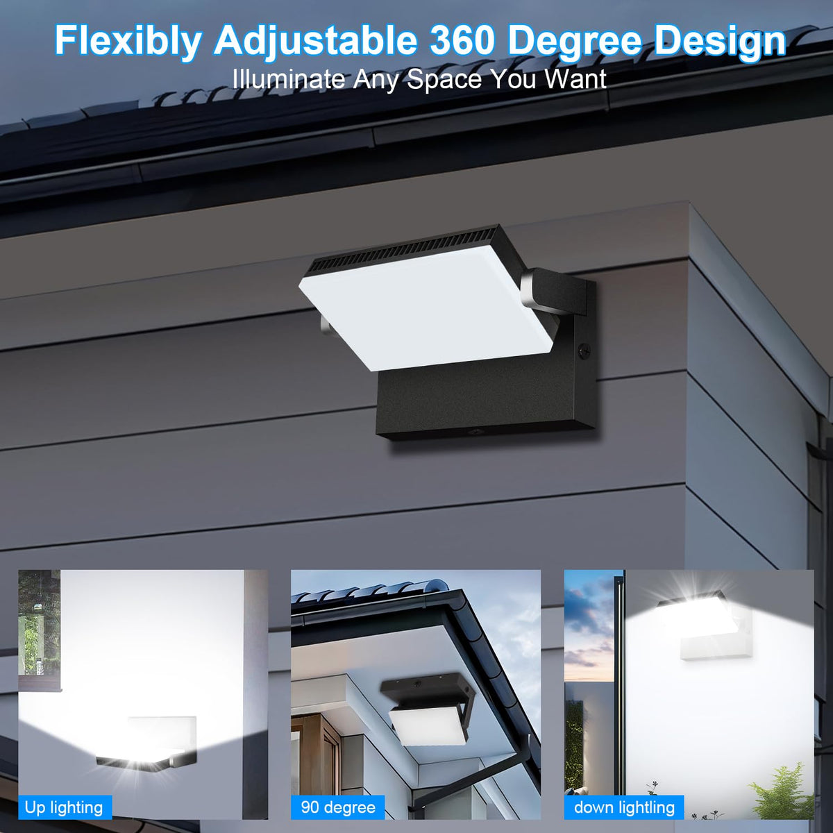 120W Modern Sleek LED Flood Light (120W-5000K-1Pack)