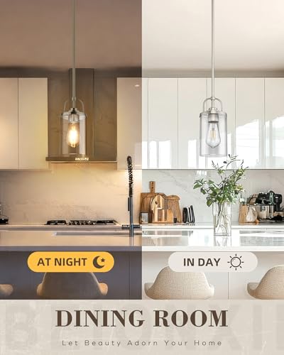 Modern Kitchen Pendant Lighting Over Island