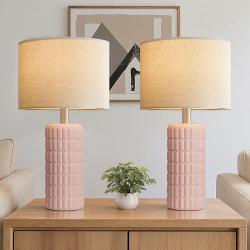23" Modern Ceramic Table Lamp