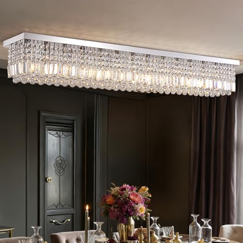 Crystal Rectangle Chandelier