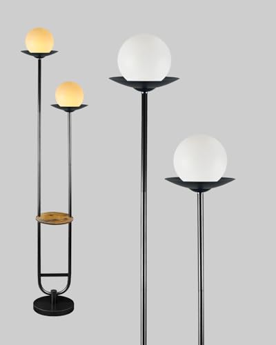 Globe Floor Lamp with LED Bulbs Included