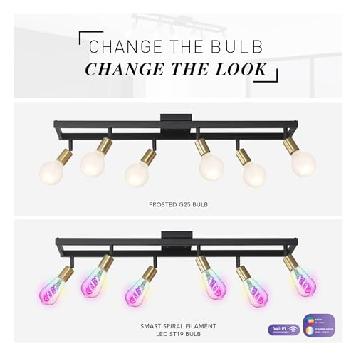 64000096 36" 6 (Black/Brass, Weston)