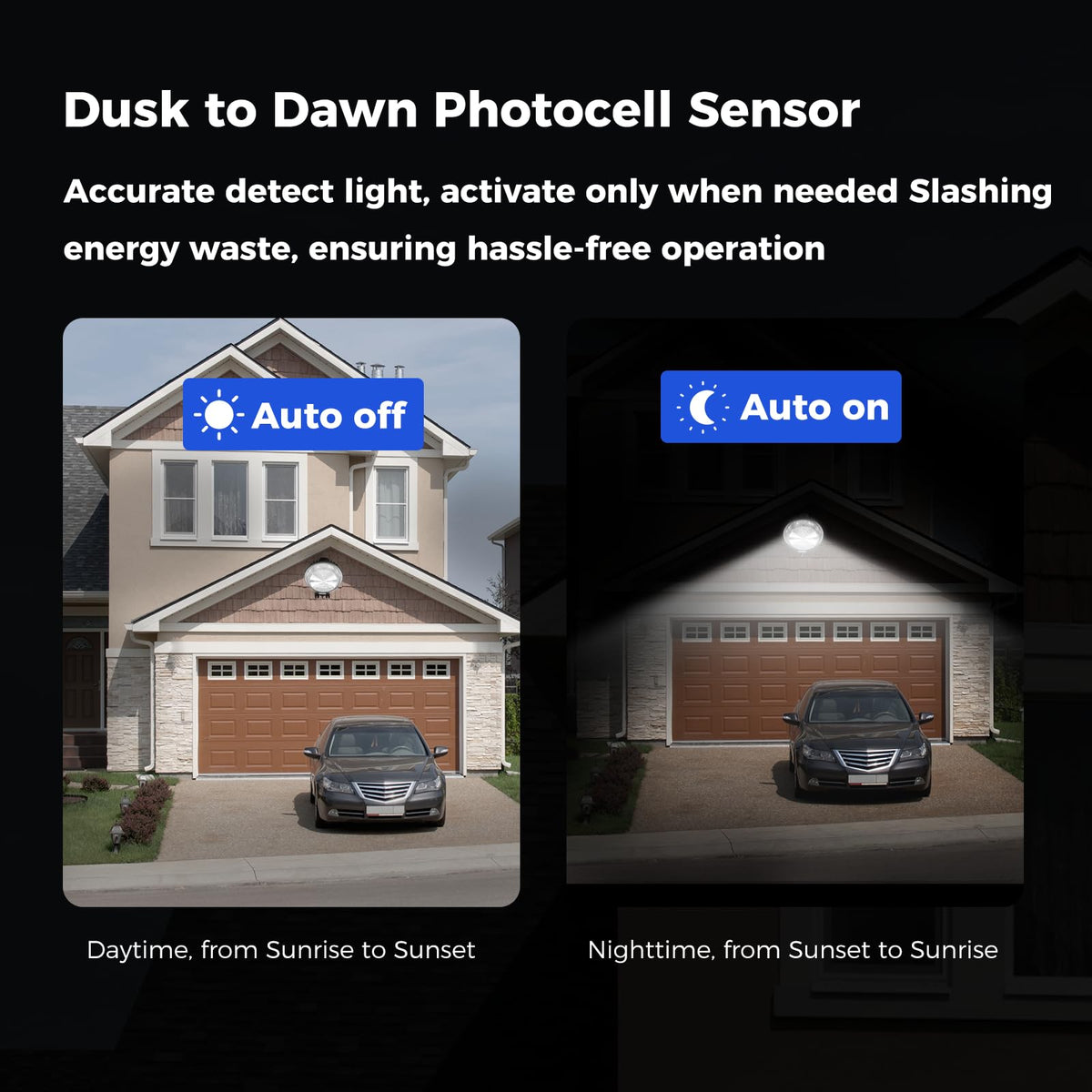 160W LED Barn Light Outdoor Dusk to Dawn Lights