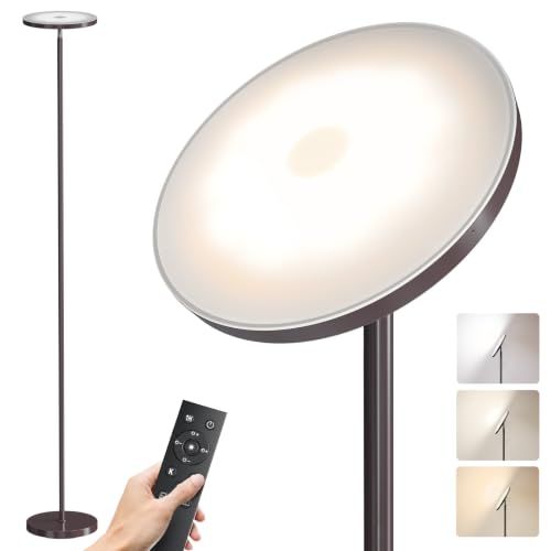 Floor Lamps for Living Room (Brown / Base)