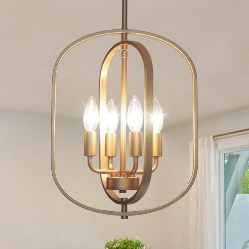 Black and Gold Chandelier for Dining Room