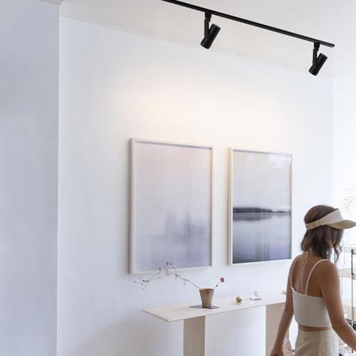 5 Color Zoomable LED Track Lighting Heads H (Black)