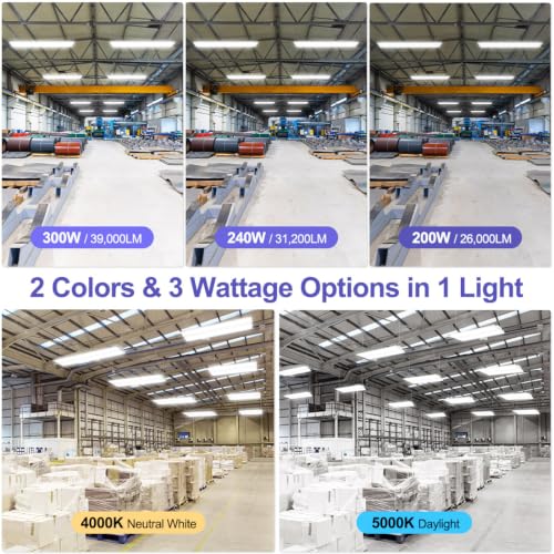 4FT LED Linear High Bay Lights 2Pack (4FT)