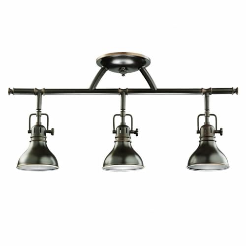 Hatteras Bay 22.75" 3 Light Halogen Fixed Rail Light Olde Bronze® (3-Light / Old Bronze)