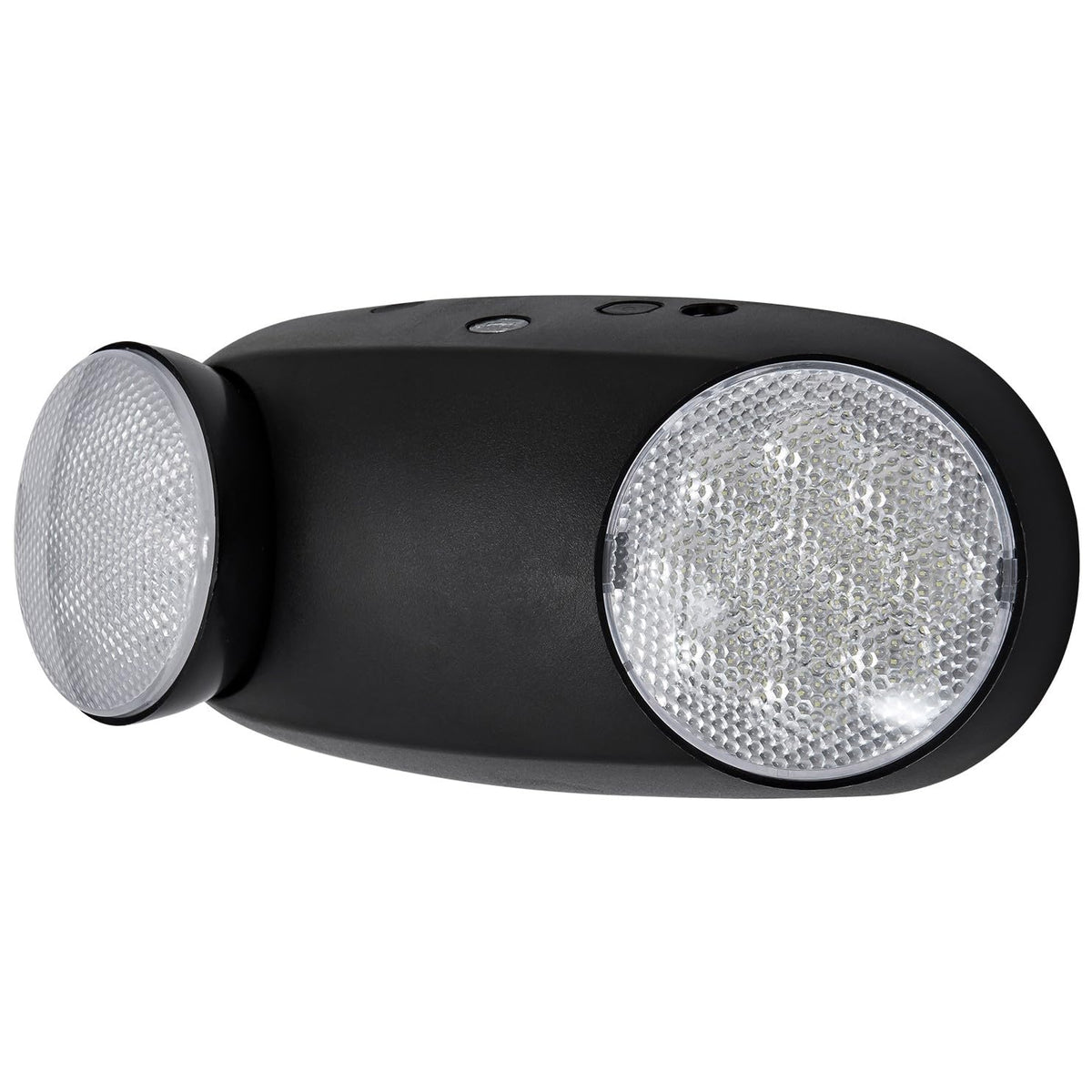 Emergency Lights with Battery Backup (1 Pack / Black)