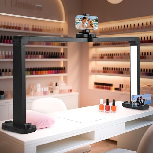 Half Moon Light for Nail Desk