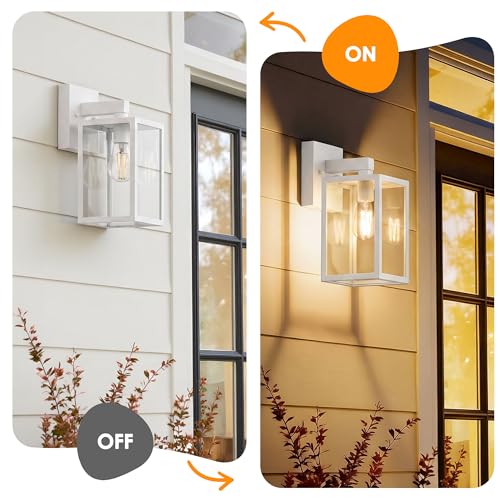 Outdoor Wall Light (White)