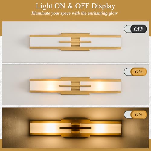 Modern LED Vanity Light for Bathroom Over Mirror Bathroom Wall Mount Lighting Fixture