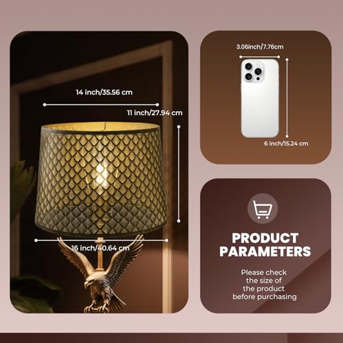 Large Lamp Shade (Bronze Gold)