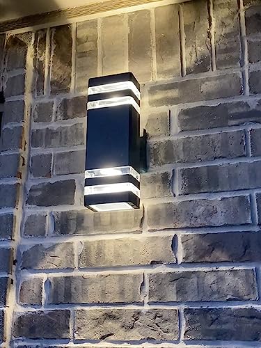 LED Outdoor Light Fixture Wall Lights (2-tier 12.8 Inches)