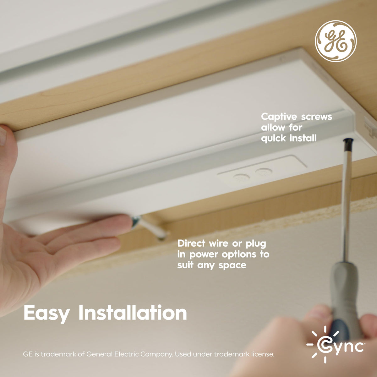 GE Reveal HD+ Smart Under Cabinet Light Bar (18 Inch / Light Bar)