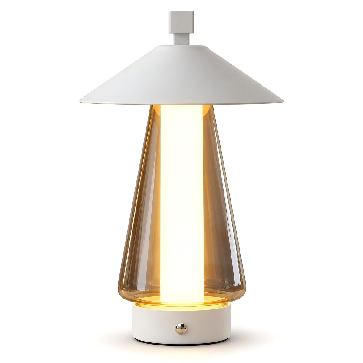 Rechargeable Cordless Glass Lamp