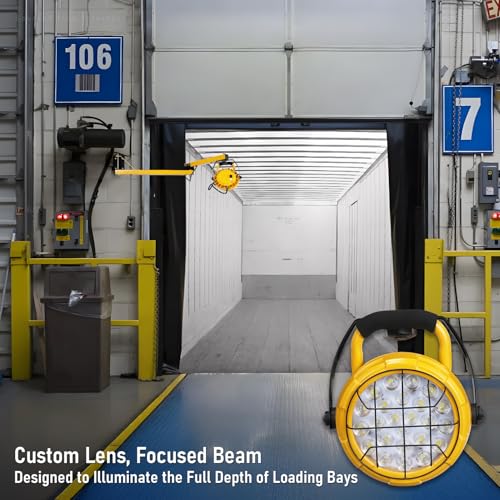 50W 40 Inch Double Swing Arm LED Loading Dock Lights