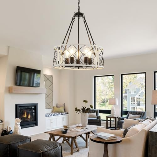 Black Farmhouse Chandelier