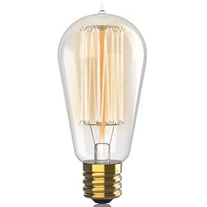 Vintage Incandescent Edison Light Bulbs 60W