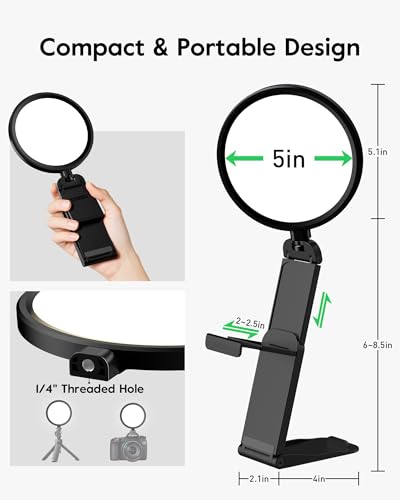 5" Ring Light for Computer