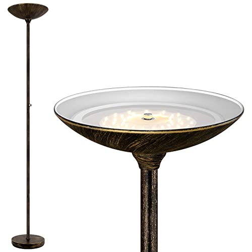 Torchiere Floor Lamp Antique Bronze (Bronze Torchiere Floor Lamp)
