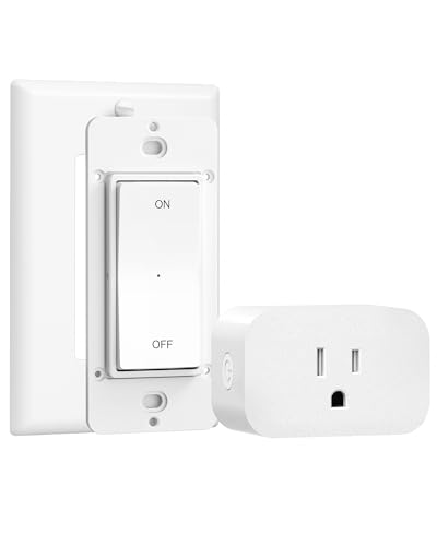 Remote Control Outlet Wireless Wall Mounted Light Switch