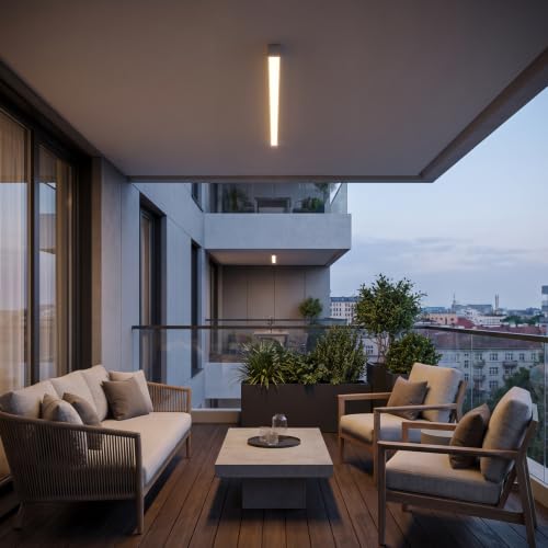 White ceiling light LED (White / 31.4IN)