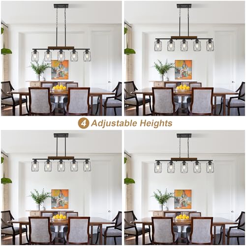 5 Light Dining Room Light Fixtures Over Table (5-Light)